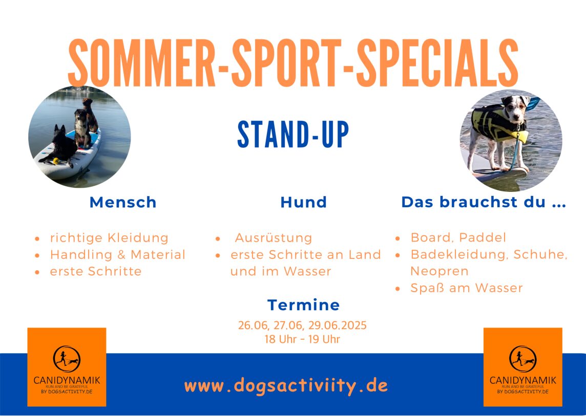 SOMMER-SPORT-SPECIALS  STAND-UP KURS