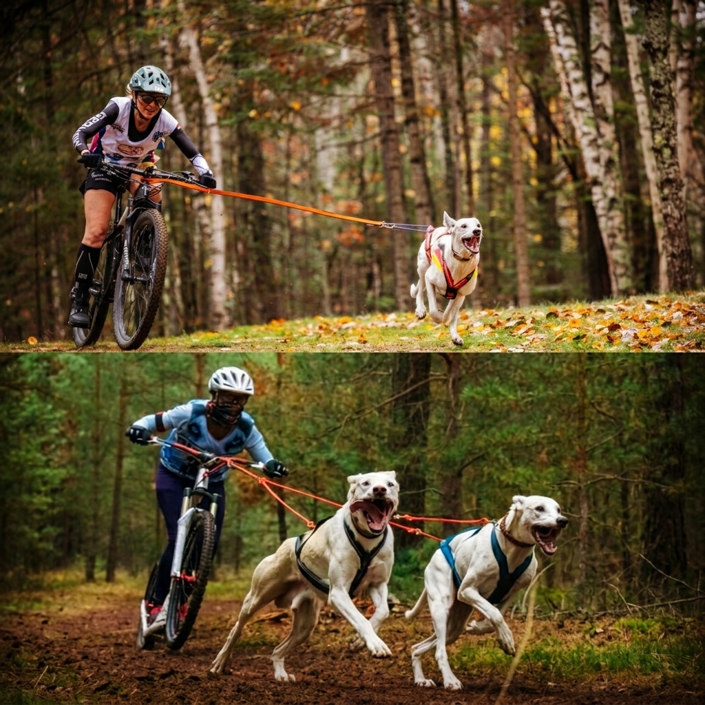 Bikejöring & Dogscooter – 2-teiliger Workshop (für Teams mit Canicross-Erfahrung)